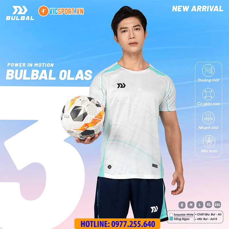 Áo đá banh không logo Bulbal Olas 3 - Hình ảnh 15