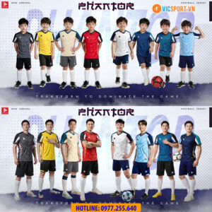Áo đá banh trẻ em Justplay Phantor