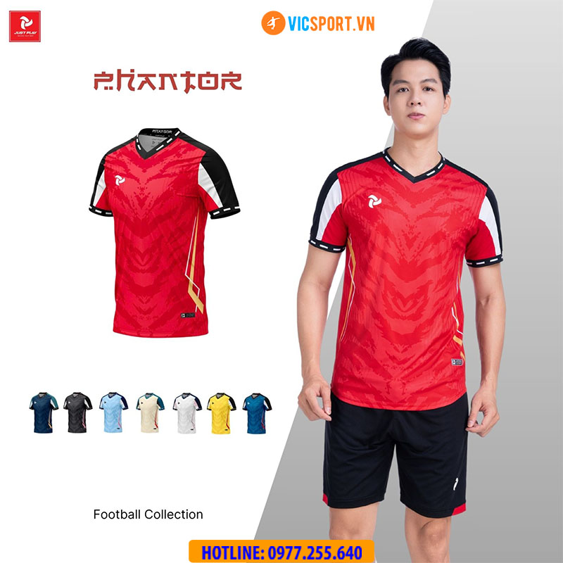 Áo đá banh không logo Justplay Phantor - Hình ảnh 6