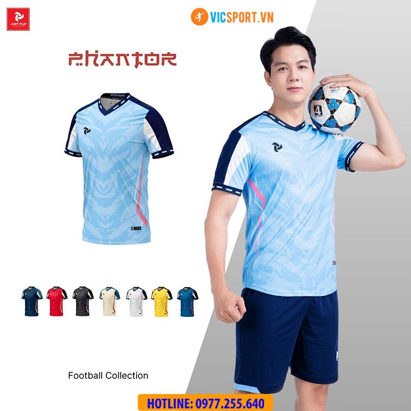 Áo đá banh không logo Justplay Phantor - Hình ảnh 4