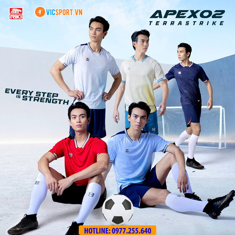 Áo đá banh không logo Riki Apex 02 - Hình ảnh 9