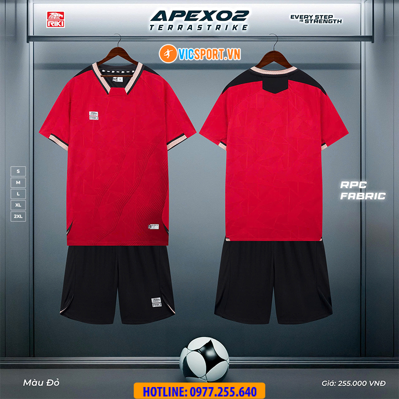 Áo đá banh không logo Riki Apex 02 - Hình ảnh 17