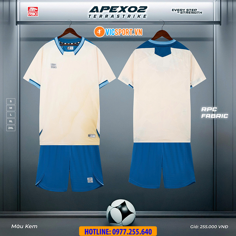 Áo đá banh không logo Riki Apex 02 - Hình ảnh 16