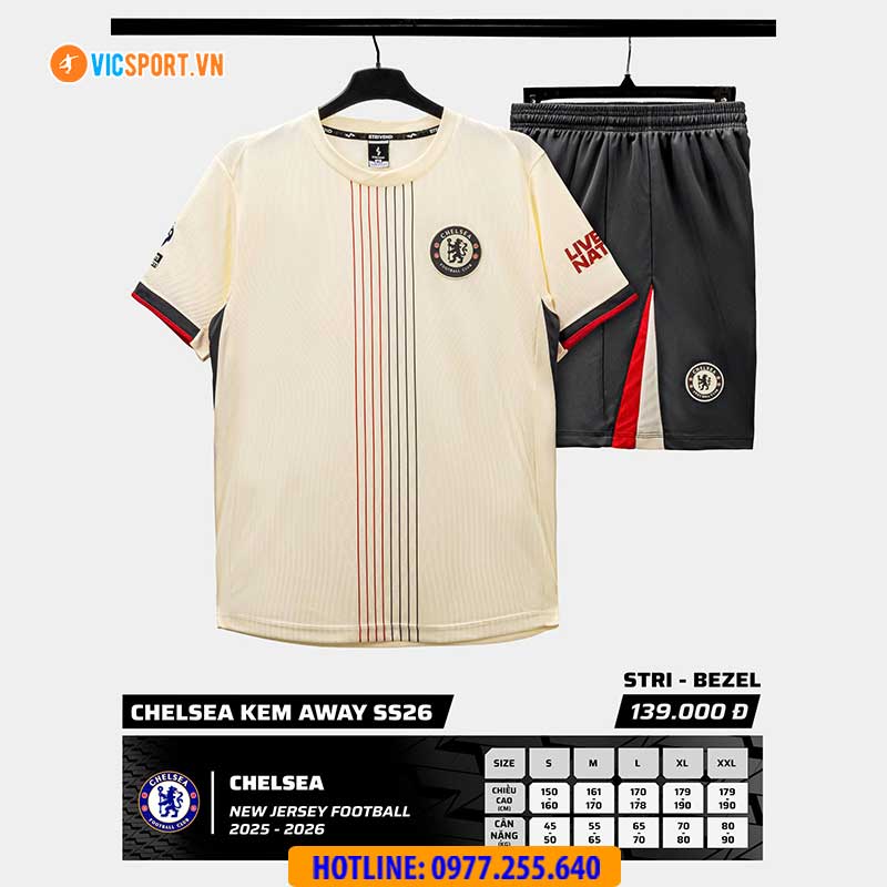 Áo đá banh Strivend Clb Chelsea SS26 mùa giải 2025-2026 - Hình ảnh 18