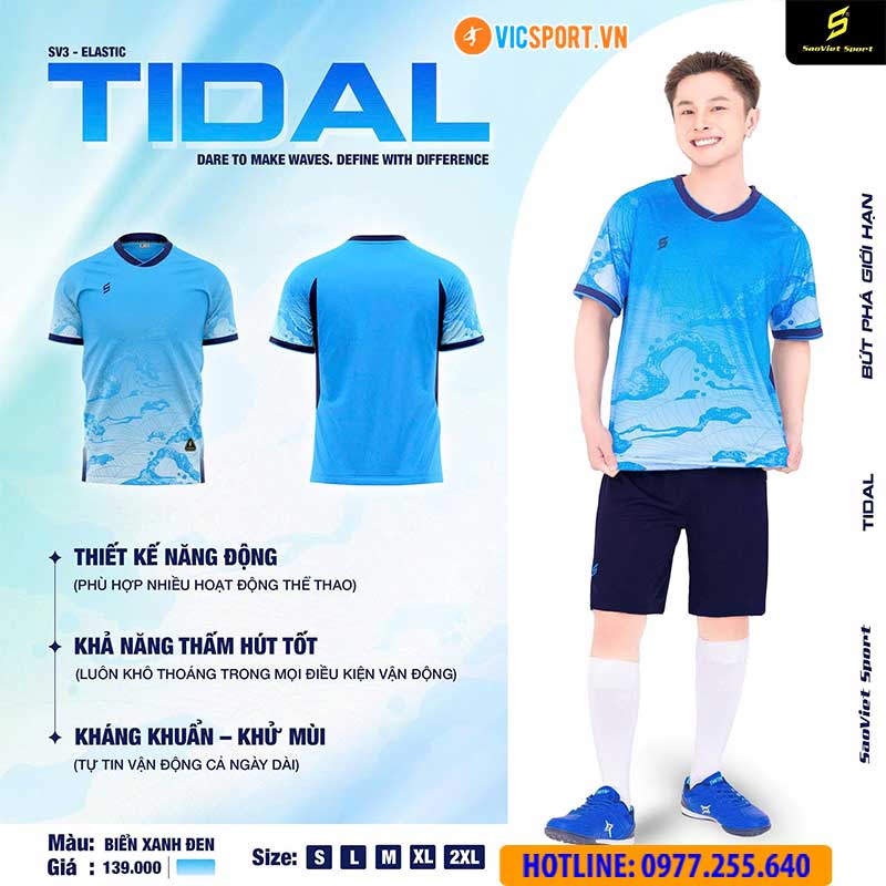 Áo đá banh không logo SV Tidal - Hình ảnh 33