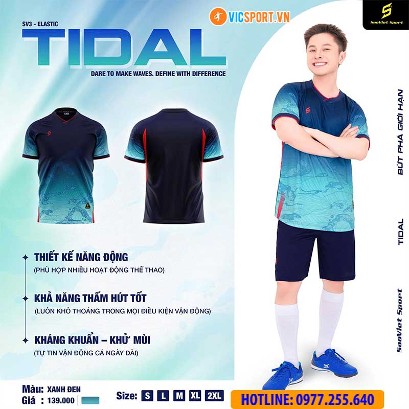 Áo đá banh không logo SV Tidal - Hình ảnh 39