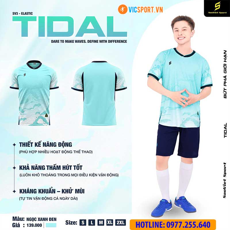 Áo đá banh không logo SV Tidal - Hình ảnh 37
