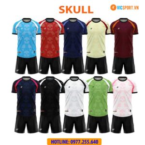 Áo đá banh thiết kế Amac Skull