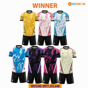 Áo đá banh thiết kế Amac Winner