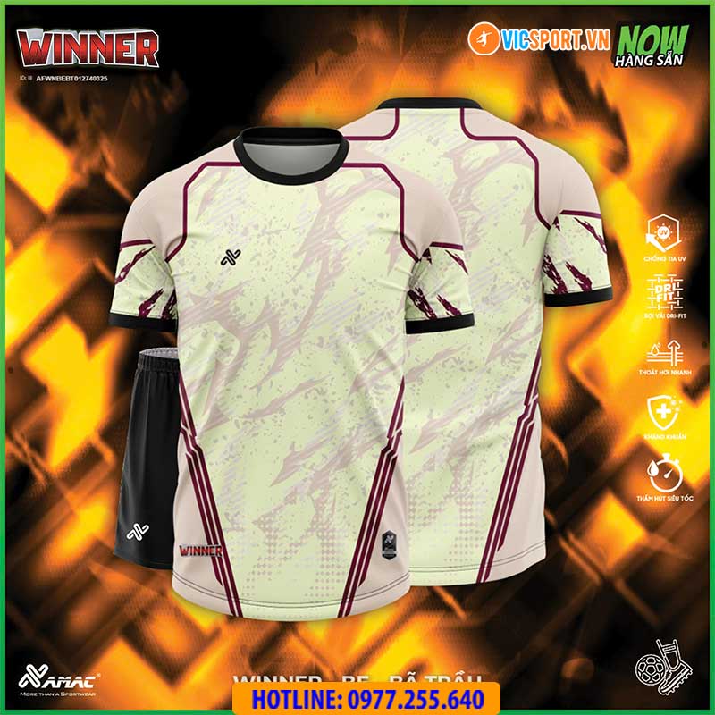 Áo đá banh thiết kế Amac Winner - Hình ảnh 2