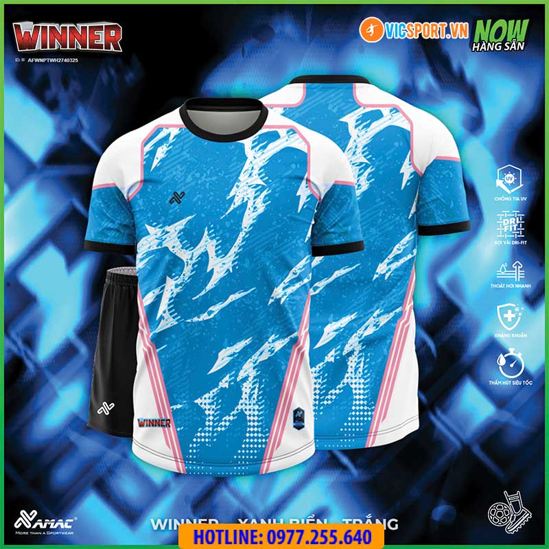Áo đá banh thiết kế Amac Winner - Hình ảnh 4