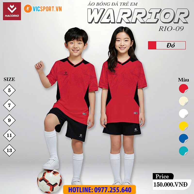 Áo đá banh trẻ em Hacorio Warrior - Hình ảnh 3