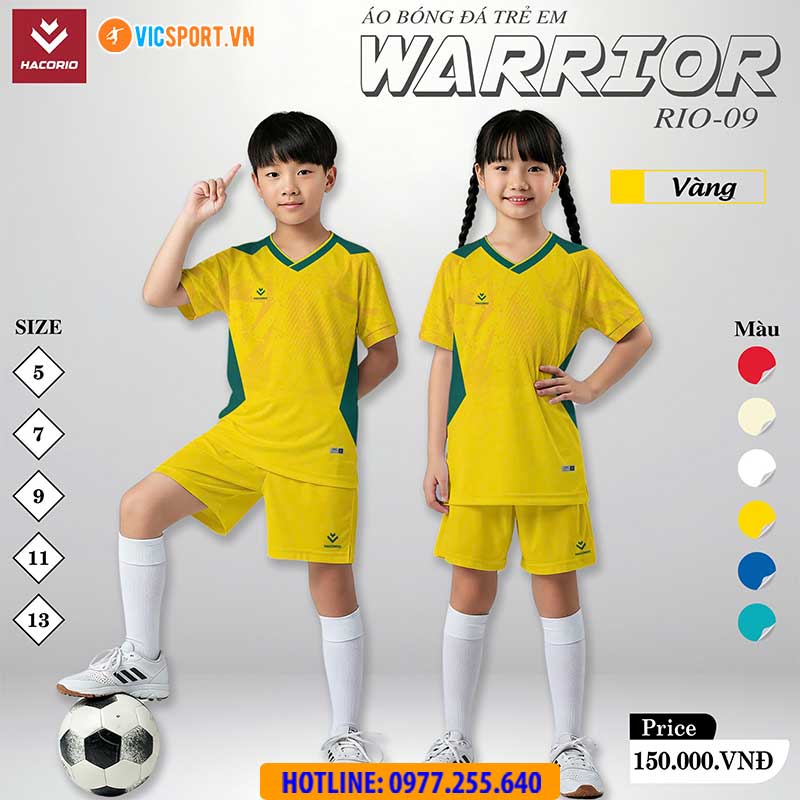 Áo đá banh trẻ em Hacorio Warrior - Hình ảnh 6