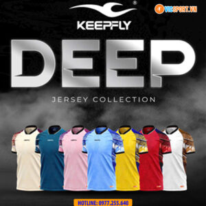 Áo đá banh không logo KeepFly Deep