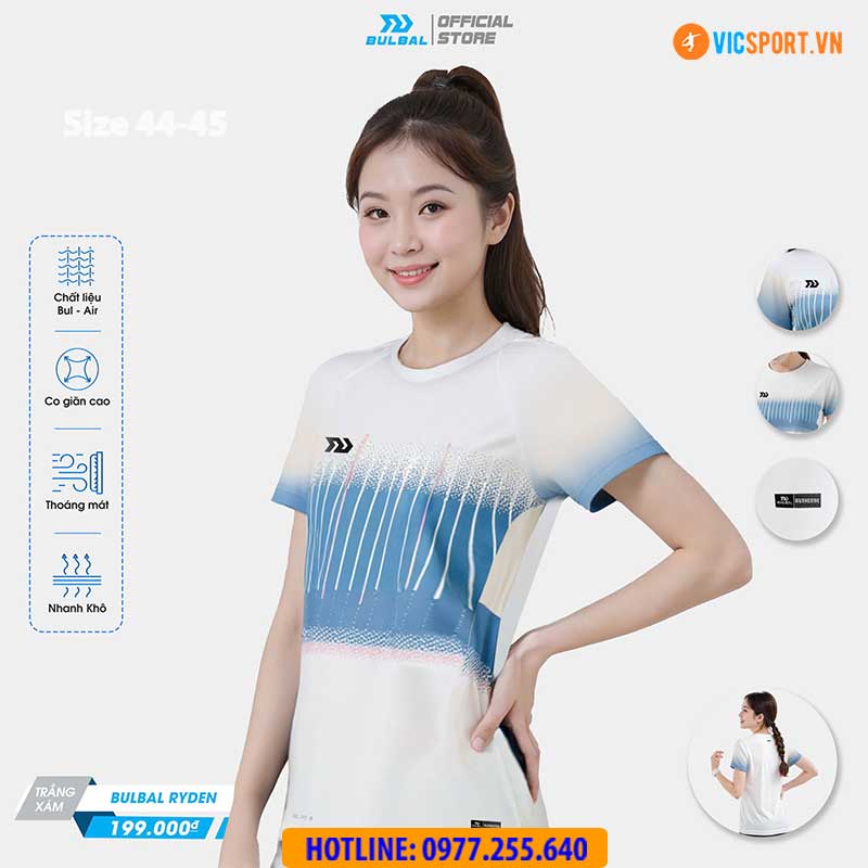 Áo thể thao nữ Bulbal Ryden đa năng - Hình ảnh 4