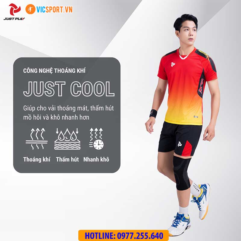 Quần áo bóng chuyền nam nữ Justplay Blaze - Hình ảnh 38