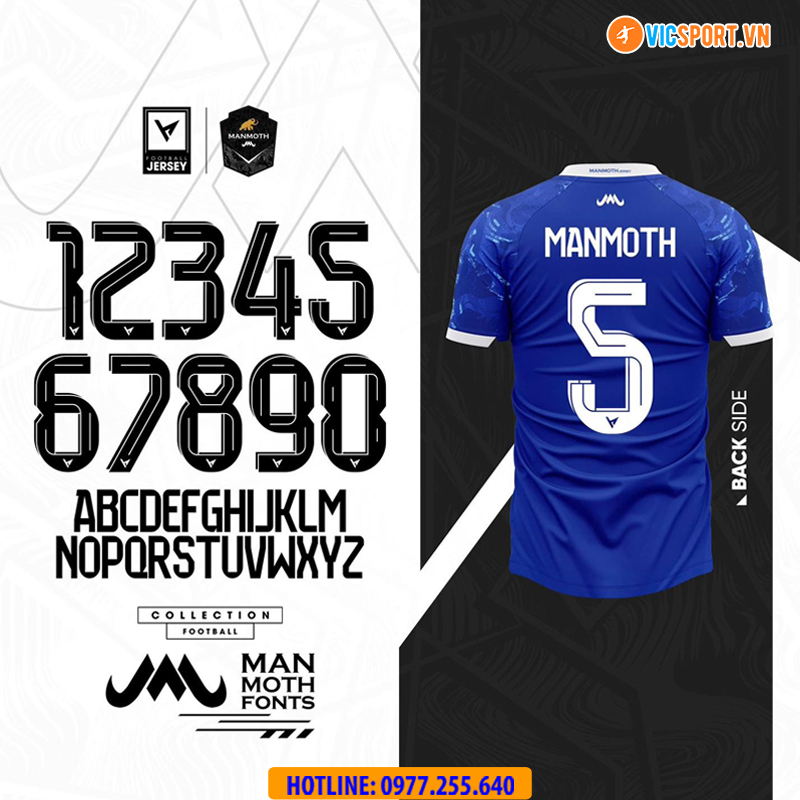 Áo đá banh không logo VH Manmoth - Hình ảnh 18
