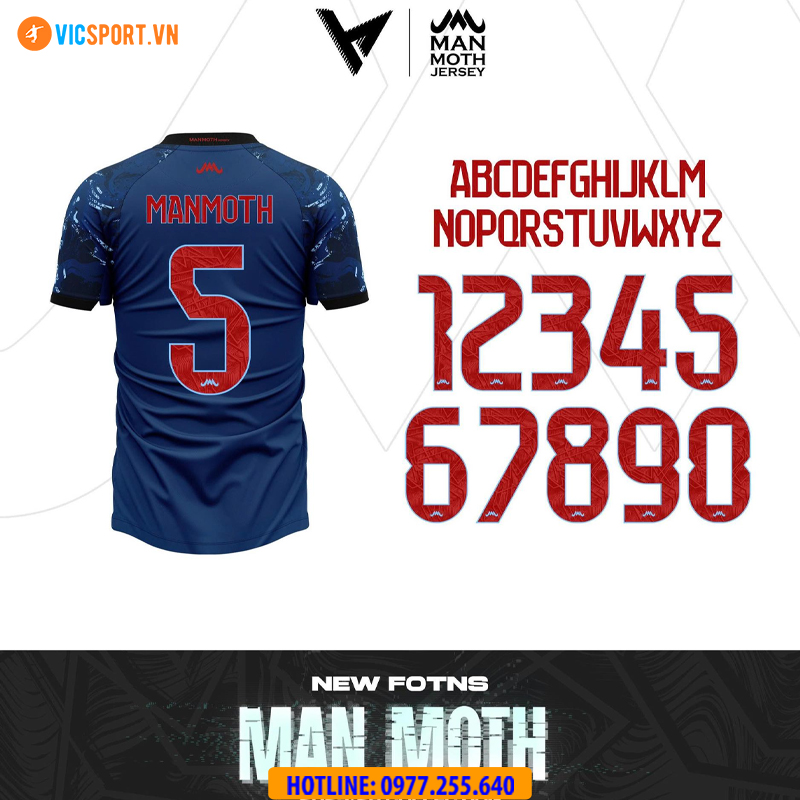 Áo đá banh không logo VH Manmoth - Hình ảnh 19