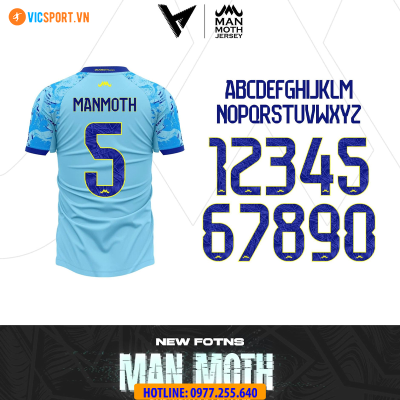 Áo đá banh không logo VH Manmoth - Hình ảnh 20