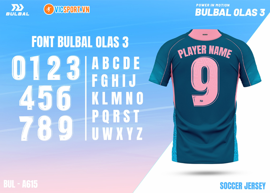 Áo đá banh không logo Bulbal Olas 3 - Hình ảnh 19