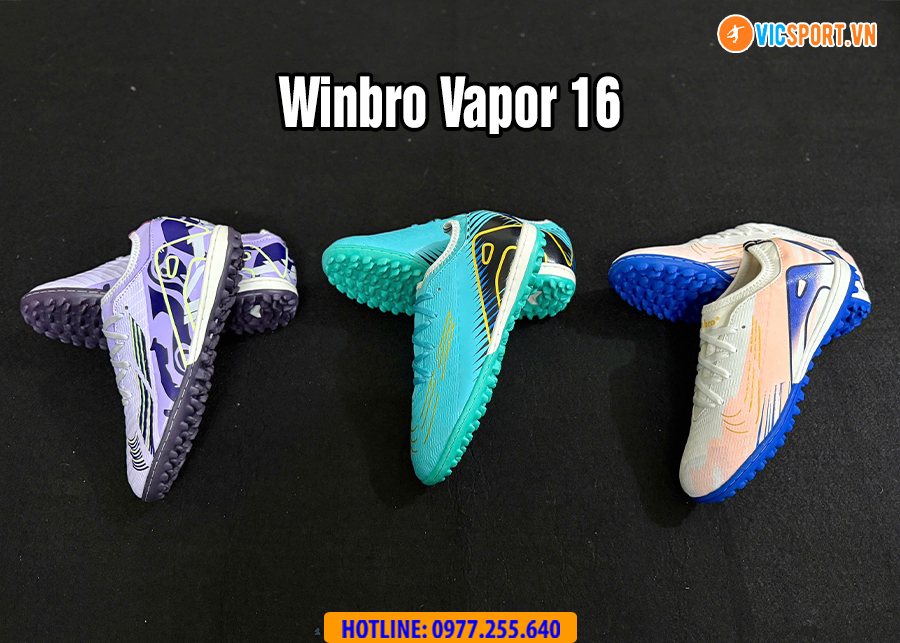 Giày đá banh Winbro Vapor 16 cổ thun đế TF - Hình ảnh 18