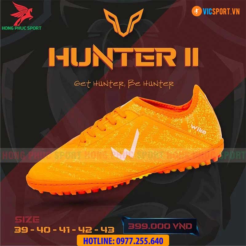 Giày đá banh Wika Hunter 2 đá sân nhân tạo - Hình ảnh 3