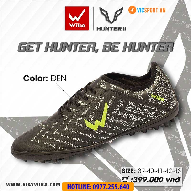 Giày đá banh Wika Hunter 2 đá sân nhân tạo - Hình ảnh 16