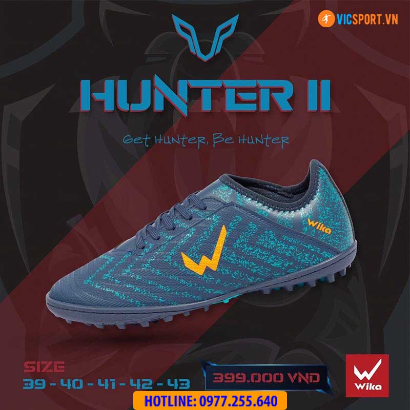 Giày đá banh Wika Hunter 2 đá sân nhân tạo - Hình ảnh 6
