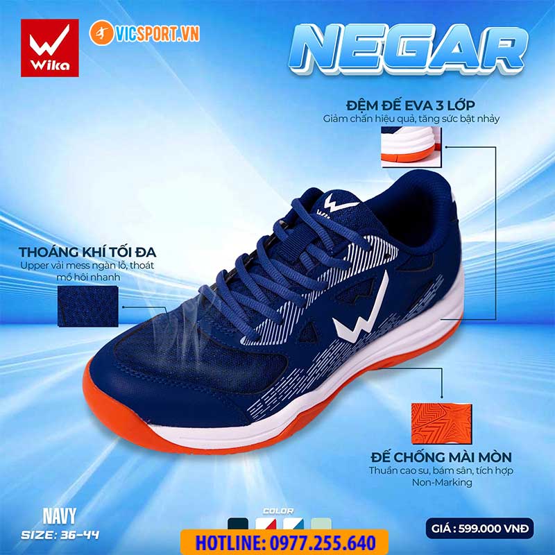 Giày thể thao đa năng Wika Negar - Hình ảnh 18