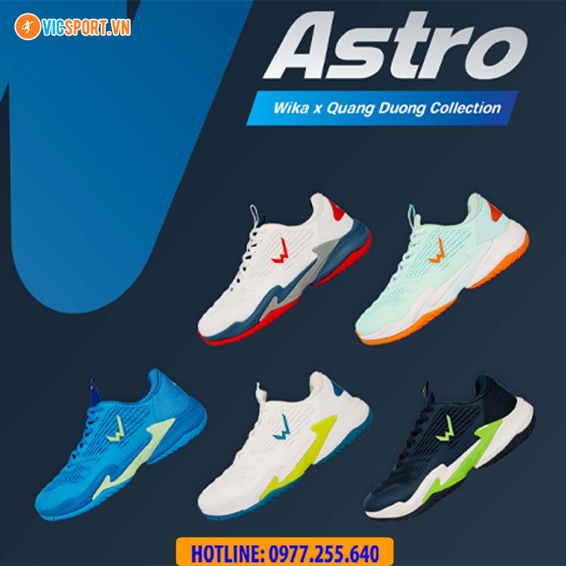 Giày pickleball Wika Astro Quang Dương đa năng - Hình ảnh 15
