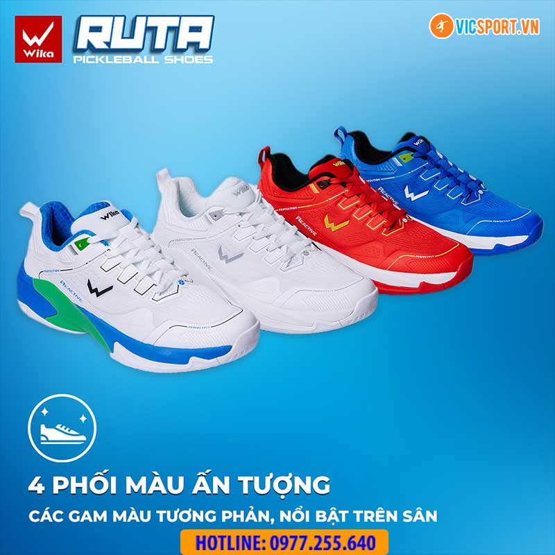 Giày picklelball Wika Ruta Quang Dương - Hình ảnh 35