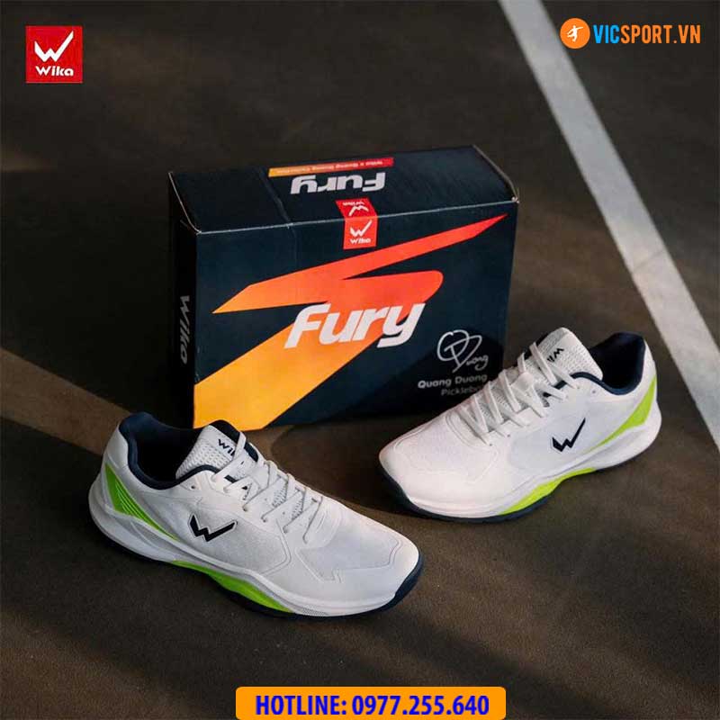 Giày pickleball Wika Fury Quang Dương đa năng - Hình ảnh 4