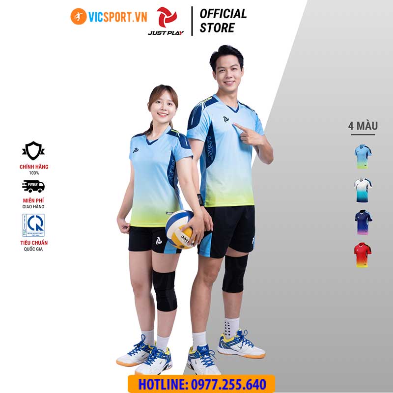 Quần áo bóng chuyền nam nữ Justplay Blaze - Hình ảnh 36