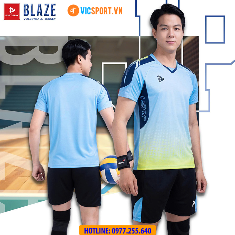 Quần áo bóng chuyền nam nữ Justplay Blaze - Hình ảnh 5
