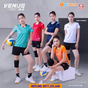 Quần áo bóng chuyền nam nữ Riki Venus 02