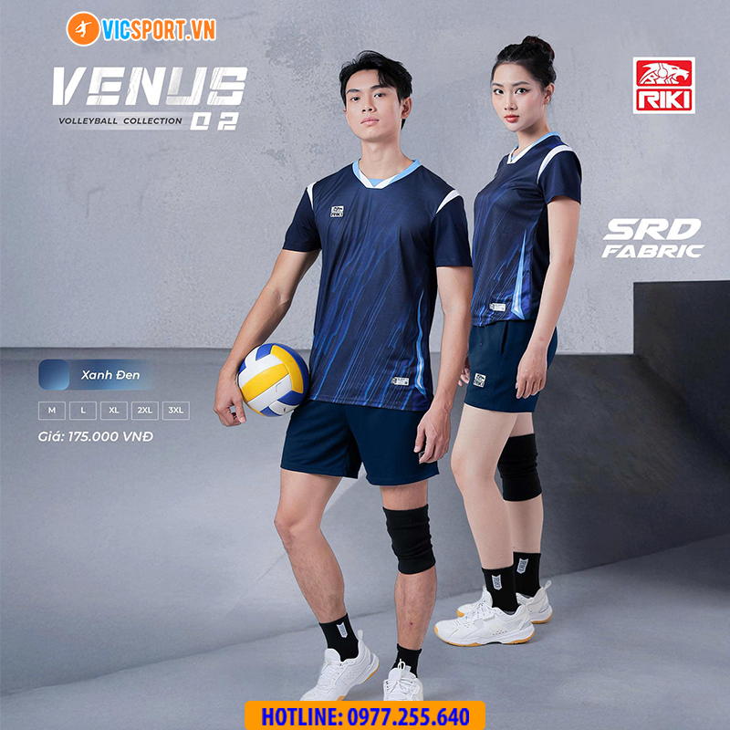 Quần áo bóng chuyền nam nữ Riki Venus 02 - Hình ảnh 3