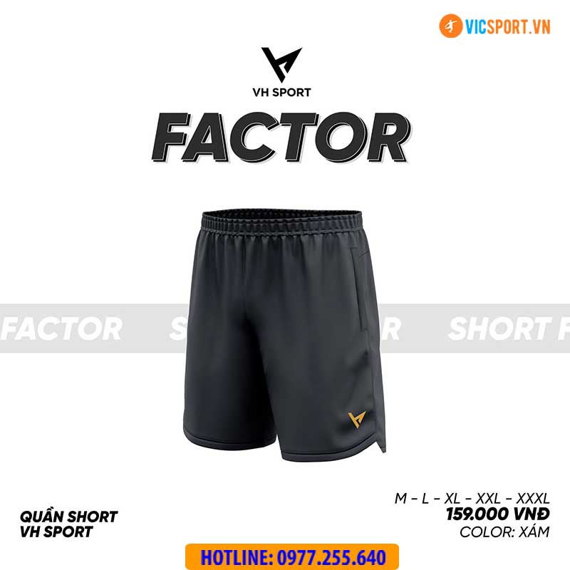 Quần short thể thao VH Factor - Hình ảnh 9