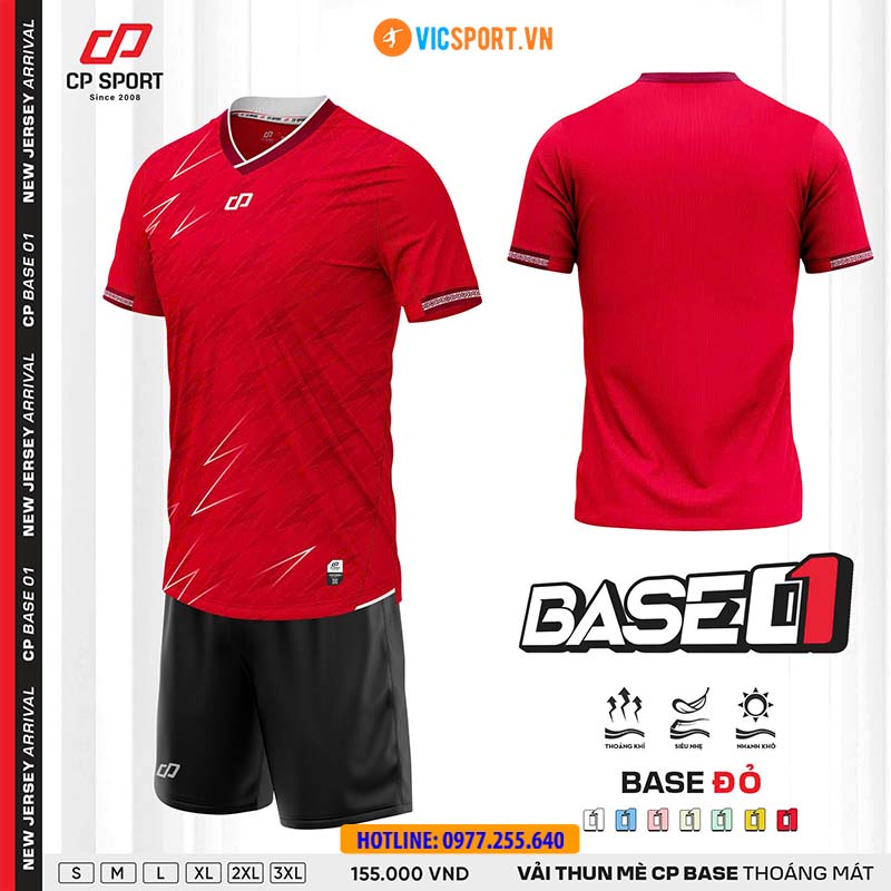 Áo đá banh trẻ em CP Base 01 - Hình ảnh 22