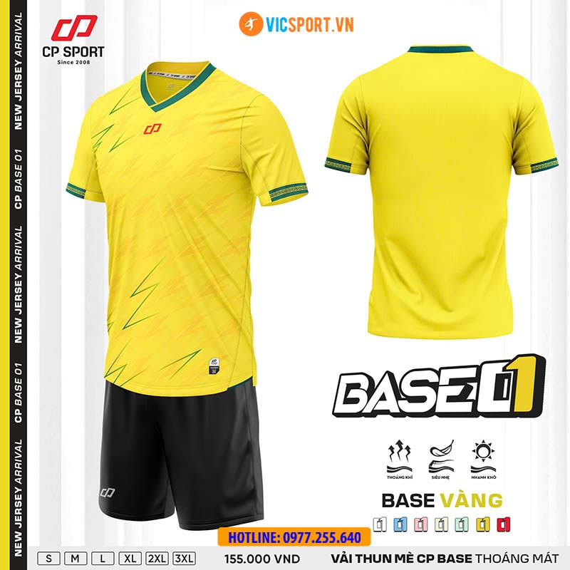 Áo đá banh trẻ em CP Base 01 - Hình ảnh 18