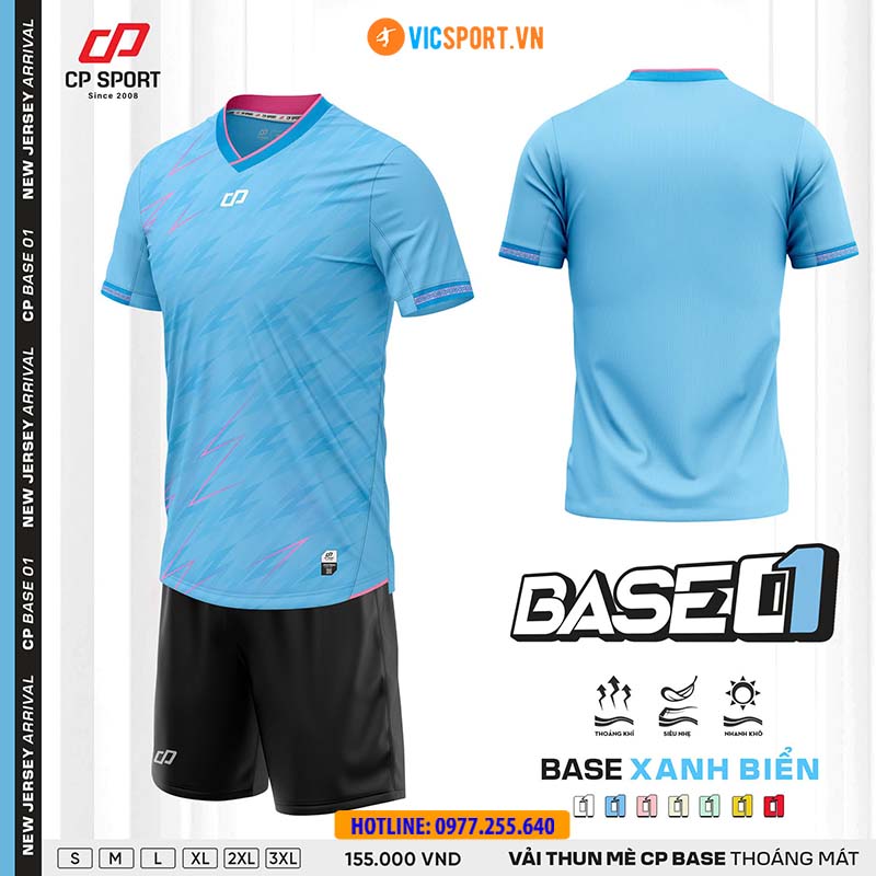 Áo đá banh trẻ em CP Base 01 - Hình ảnh 17