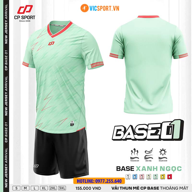 Áo đá banh trẻ em CP Base 01 - Hình ảnh 23