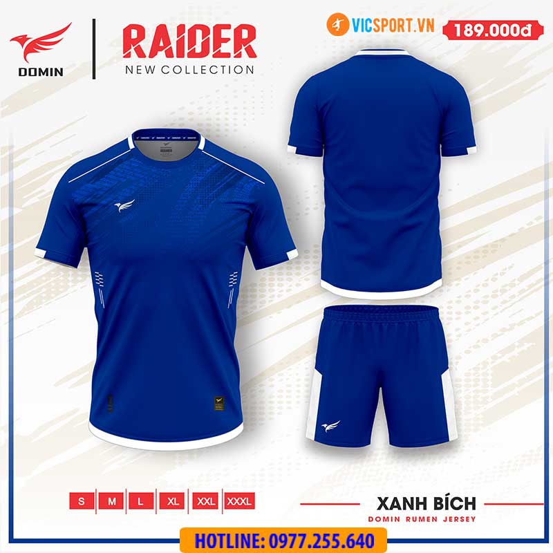 Áo đá banh không logo Domin Raider - Hình ảnh 15