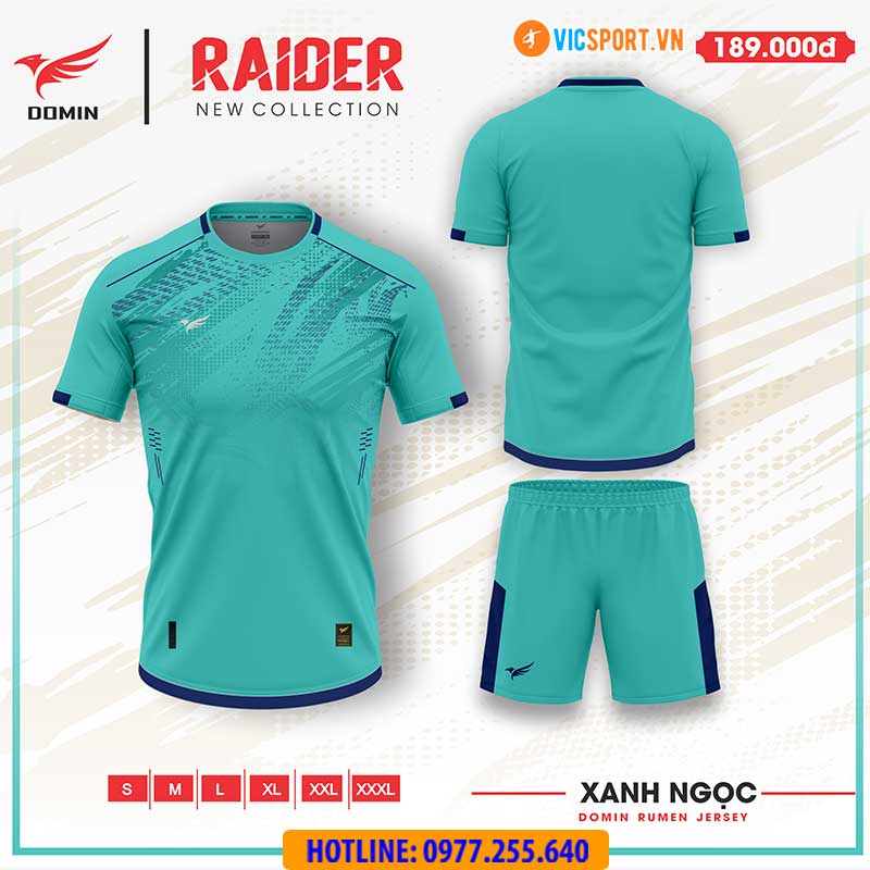 Áo đá banh không logo Domin Raider - Hình ảnh 13