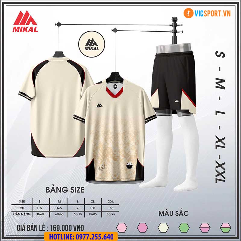 Áo đá banh không logo Mikal Mored 3.0 - Hình ảnh 3