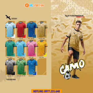 Áo đá banh thiết kế Ultimate Xstronger Camo