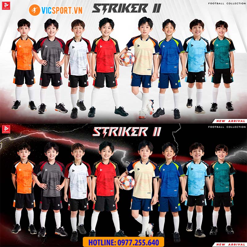 Áo đá banh trẻ em Justplay Striker 2 - Hình ảnh 13