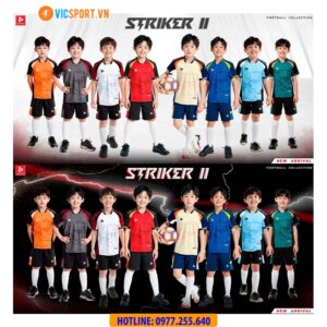 Áo đá banh trẻ em Justplay Striker 2