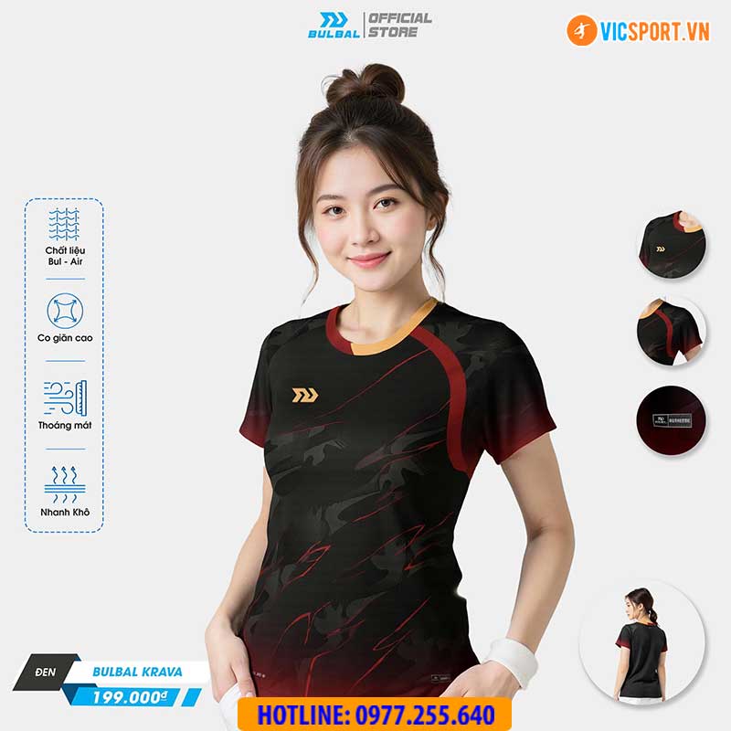Áo thể thao nữ Bulbal Klava đa năng - Hình ảnh 14