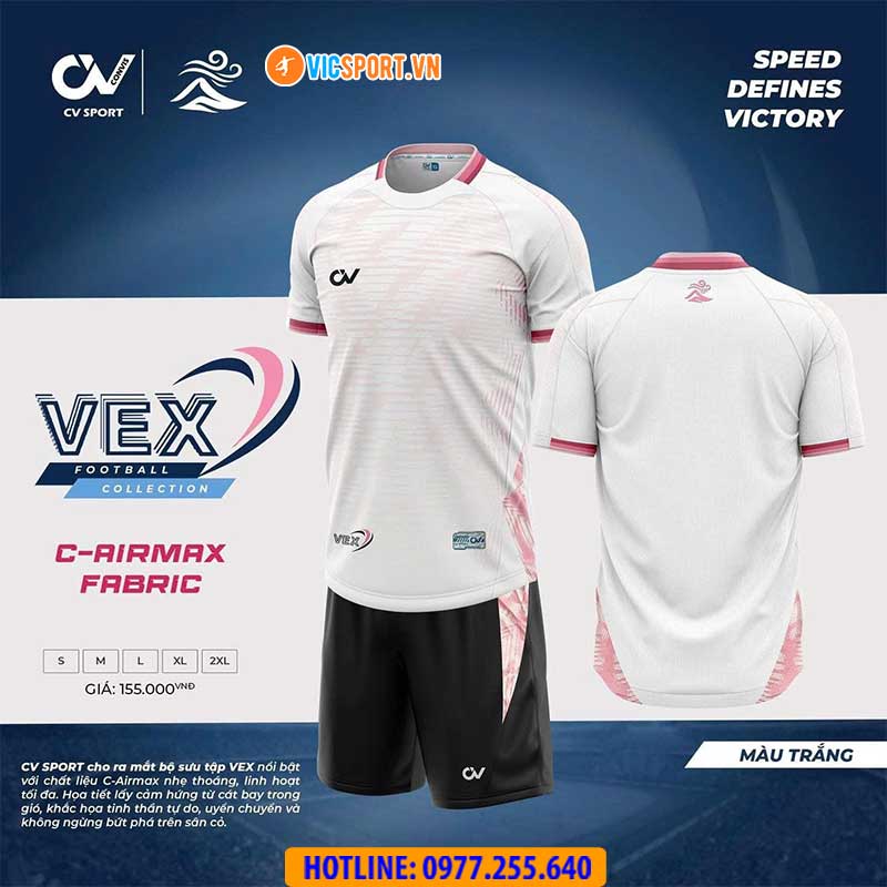 Áo đá banh không logo CV Vex - Hình ảnh 28
