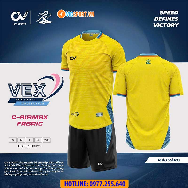 Áo đá banh không logo CV Vex - Hình ảnh 29